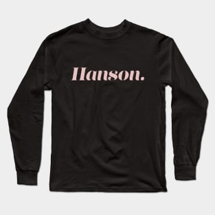 Hanson Long Sleeve T-Shirt